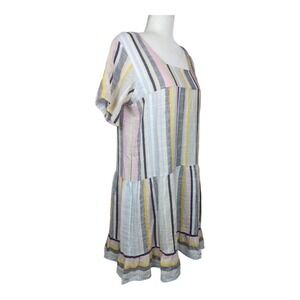 Evy's Tree The Briar Multicolor Stripe Dress/ Tunic Size Small